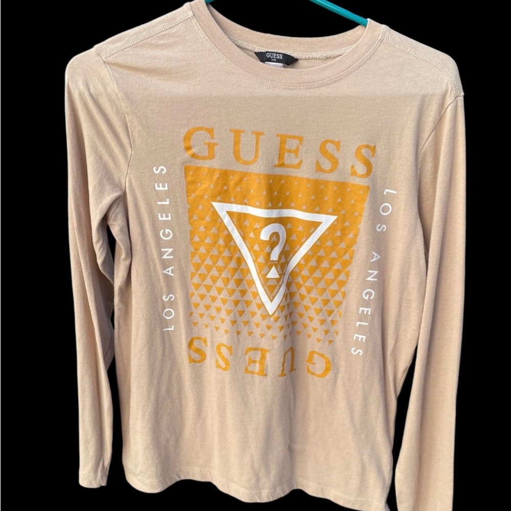 Guess Tan Long Sleeve Top